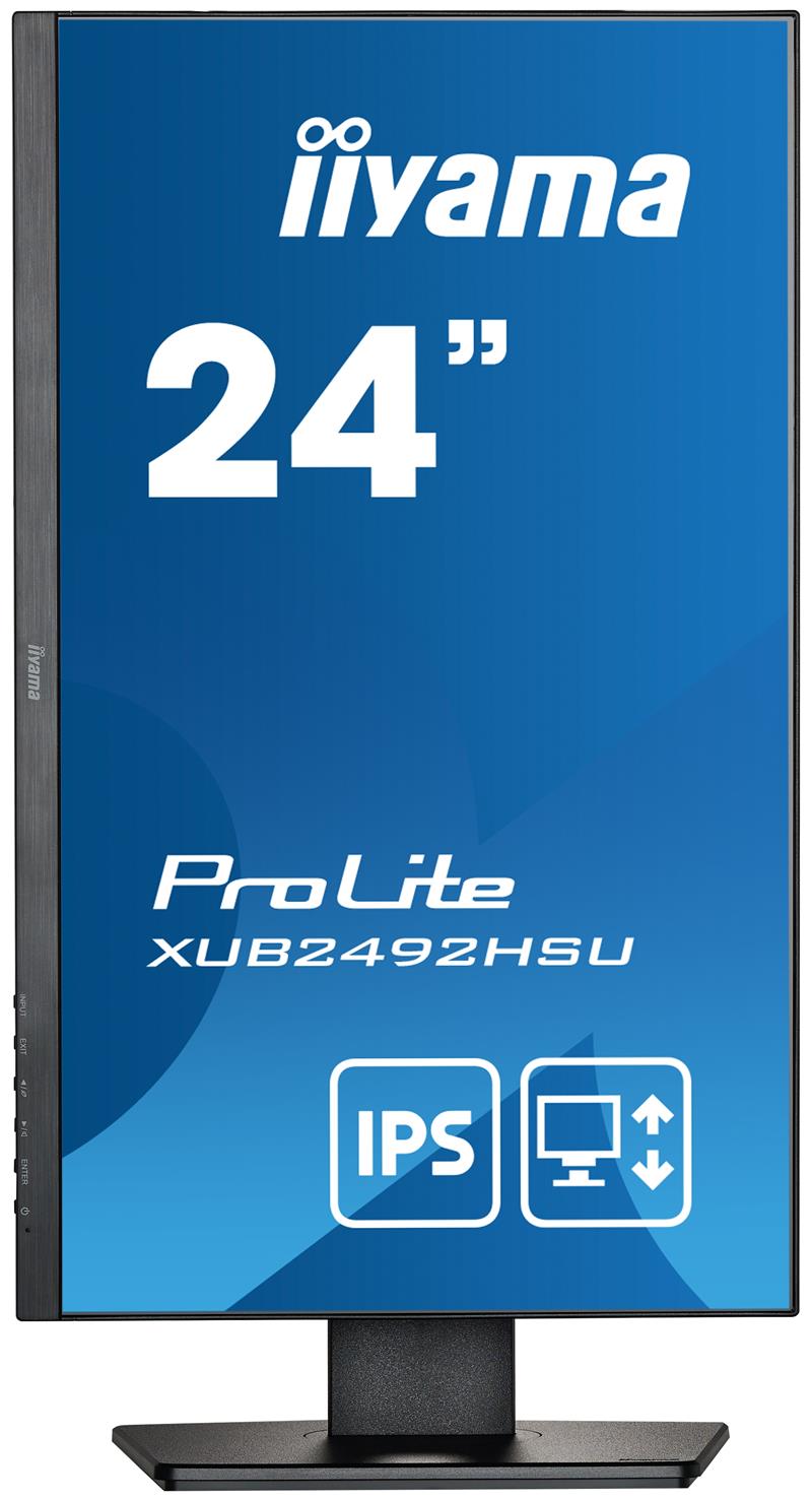 iiyama ProLite XUB2493HS-B5 LED display 60,5 cm (23.8"") 1920 x 1080 Pixels Full HD Zwart