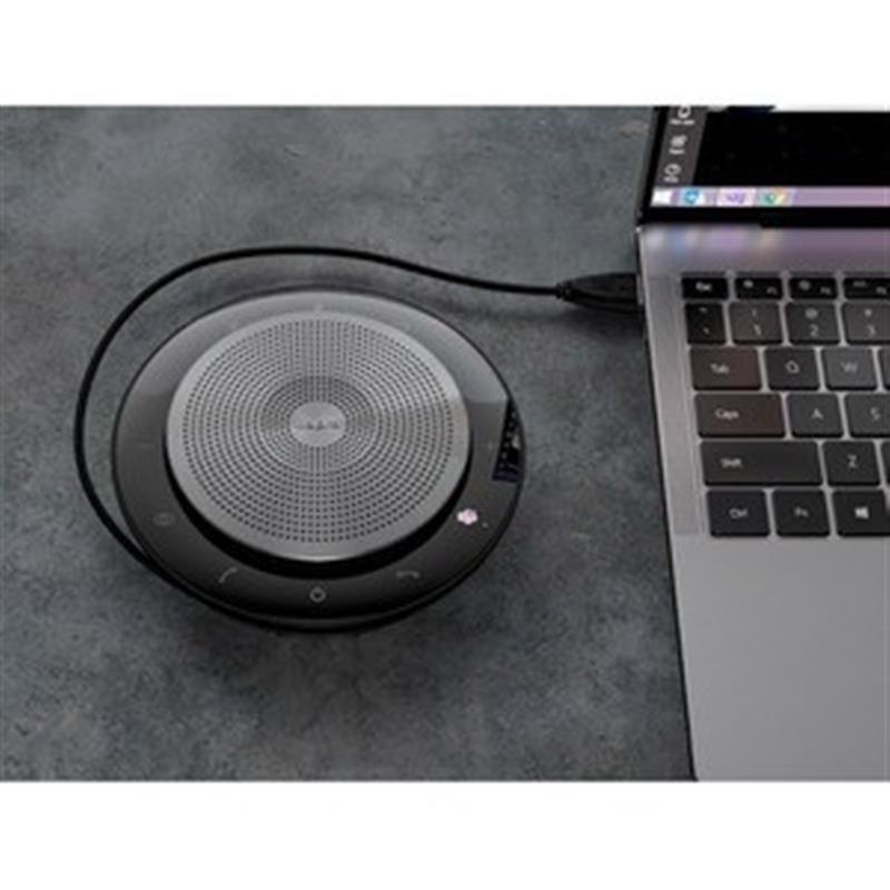 Jabra Speak 750 MS Teams luidspreker telefoon Universeel USB/Bluetooth Zwart, Zilver