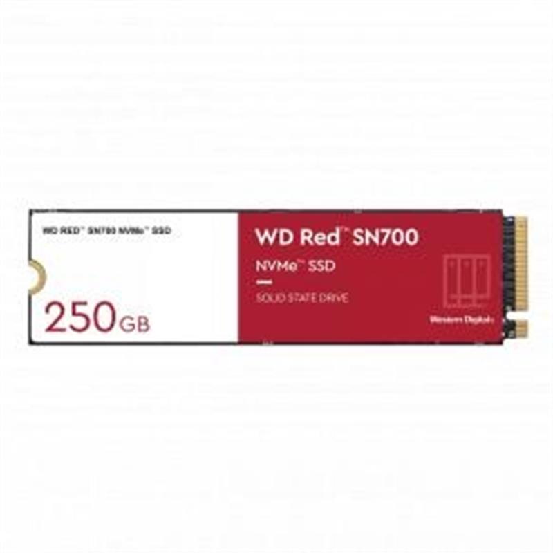 Western Digital SN700 WD RED SSD 250GB PCIE GEN3 M 2 NVME 3100 MB s