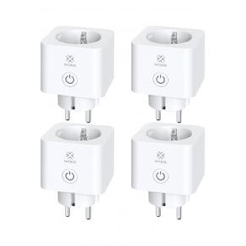 WOOX Set of 4 Smart Plug 16A energy monitor