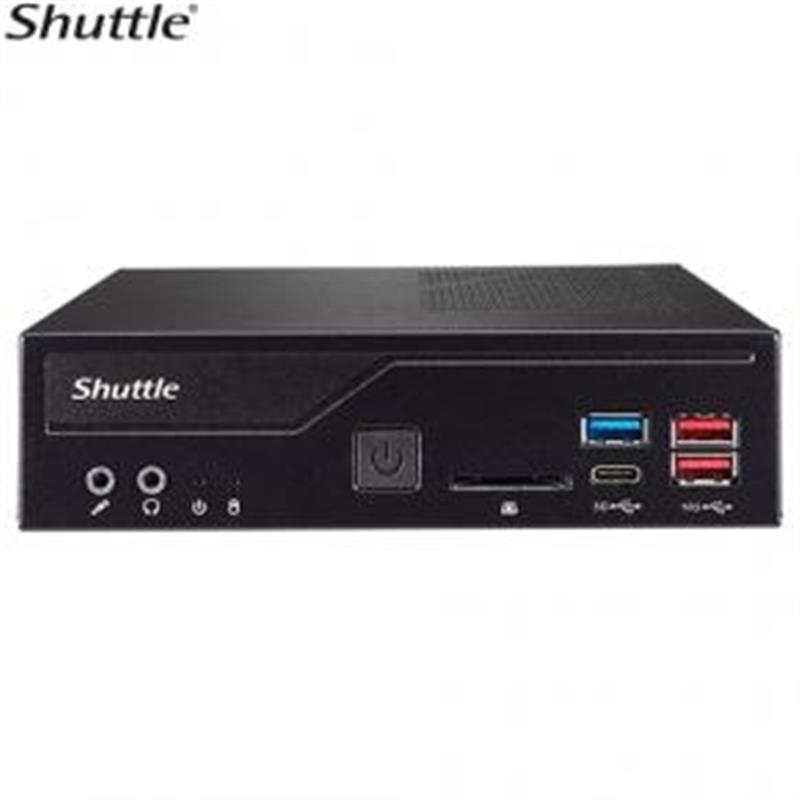 Shuttle XP? slim DH670 1,3L maat pc Zwart Intel H670 LGA 1700