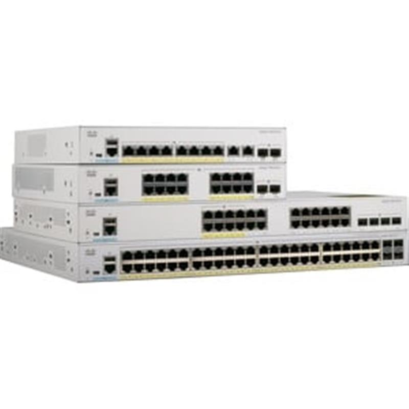 Cisco Catalyst C1000-16T-2G-L netwerk-switch Managed L2 Gigabit Ethernet (10/100/1000) Grijs
