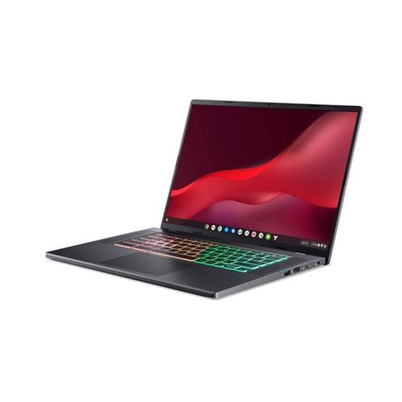 Acer Chromebook 516 GE CBG516-1H-52B9 40,6 cm (16"") WQXGA Intel® Core™ i5 i5-1240P 8 GB LPDDR4x-SDRAM 128 GB SSD Wi-Fi 6E (802.11ax) ChromeOS Grijs