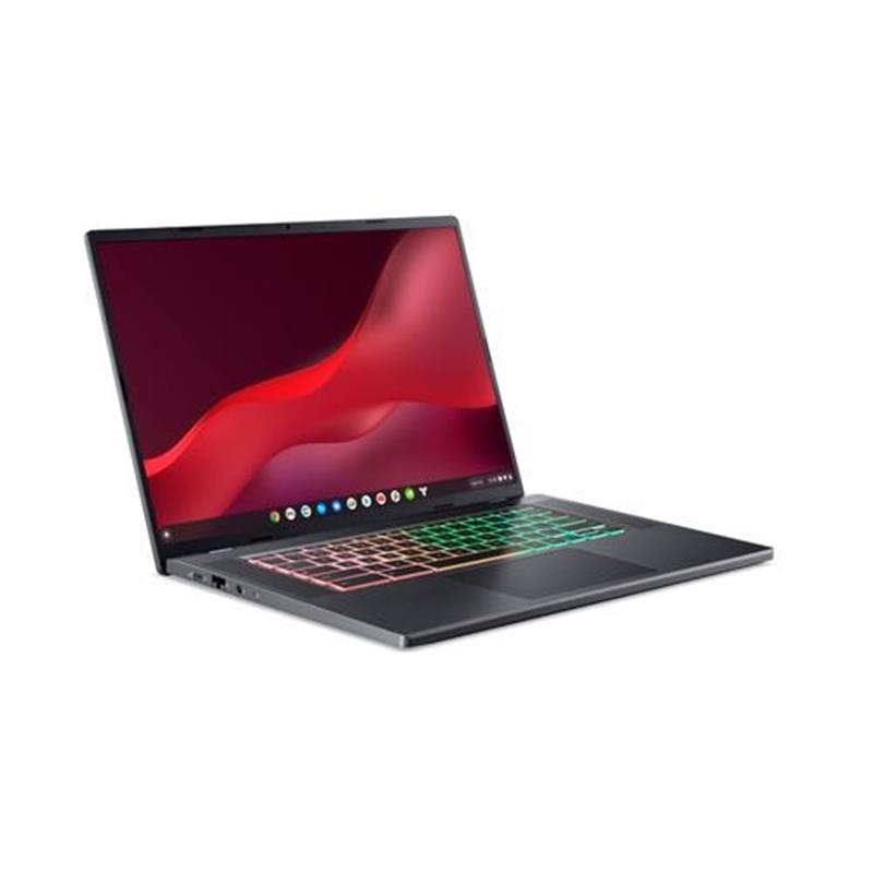 Acer Chromebook 516 GE CBG516-1H-560S i5-1240P 40,6 cm (16"") WQXGA Intel® Core™ i5 8 GB LPDDR4x-SDRAM 128 GB SSD Wi-Fi 6E (802.11ax) ChromeOS Grijs