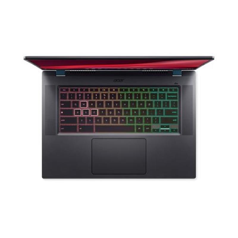 Acer Chromebook 516 GE CBG516-1H-560S i5-1240P 40,6 cm (16"") WQXGA Intel® Core™ i5 8 GB LPDDR4x-SDRAM 128 GB SSD Wi-Fi 6E (802.11ax) ChromeOS Grijs