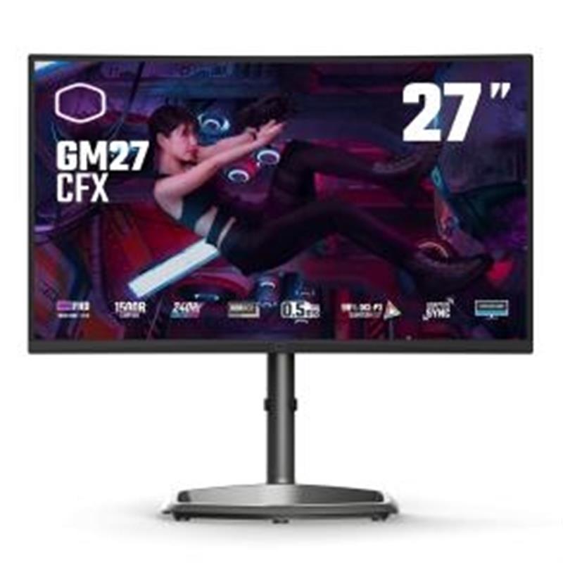 Cooler Master Gaming Monitor 27 VA 1920x1080p 240 Hz 3000:1