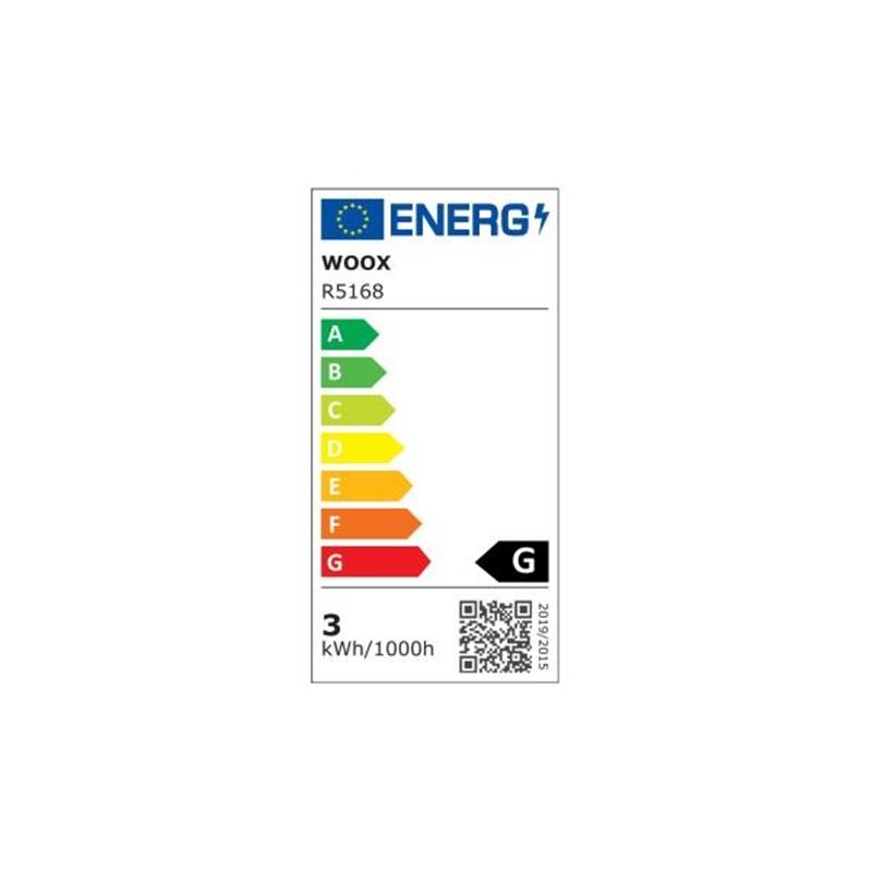 WOOX Slimme Kerstverlichting Wi-Fi 20 meter 200leds 230 lumen warm-wit met dim en geluid