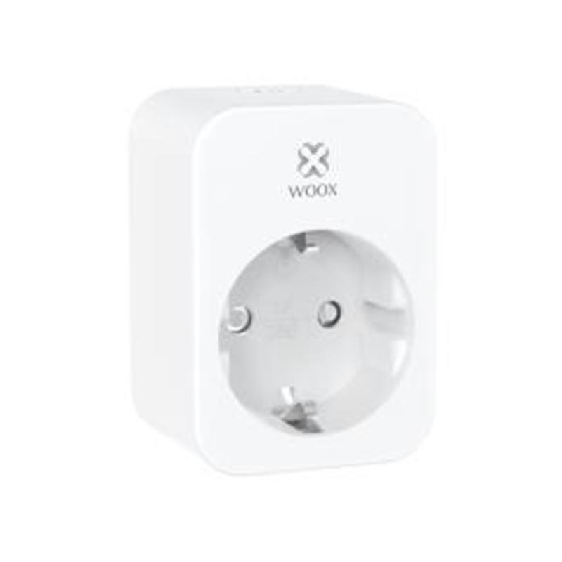 WOOX Smart plug Schuko WiFi 802 11b g n 3680 W IP20 30m White