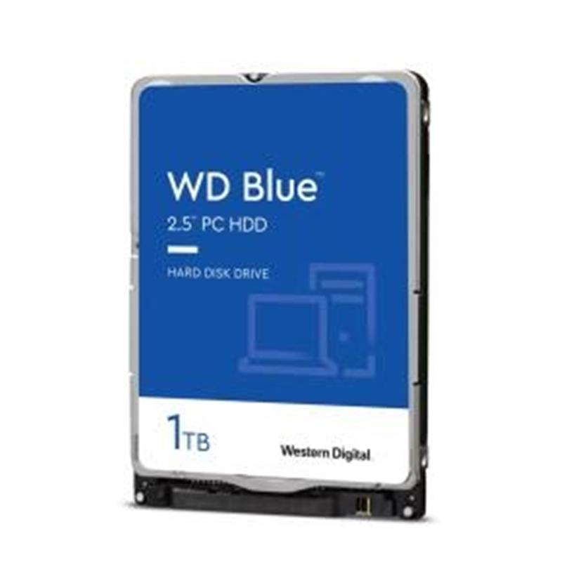 Western Digital Blue HDD 2 5 1 TB SATA3 5400 RPM 128 MB