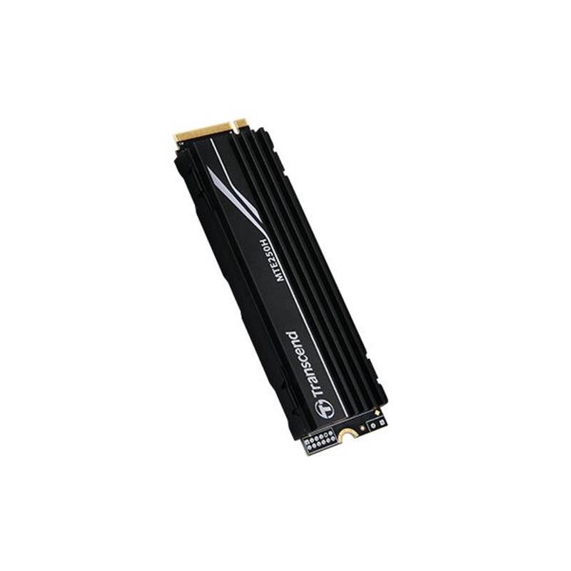 Transcend MTE250H SSD 1TB M 2 2280 PCIe Gen4x4 NVMe 3D TLC DRAM heatsink