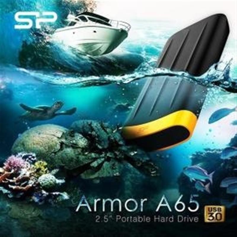 Silicon Power Armor A65B externe harde schijf 2000 GB Zwart, Grijs