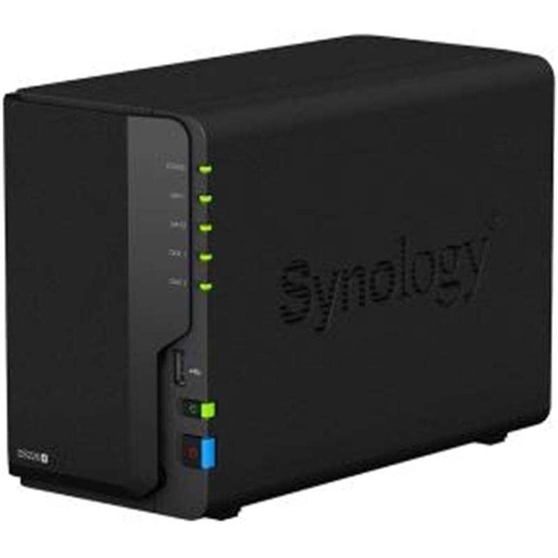 Synology DiskStation data-opslag-server J4025 Ethernet LAN Compact Zwart NAS
