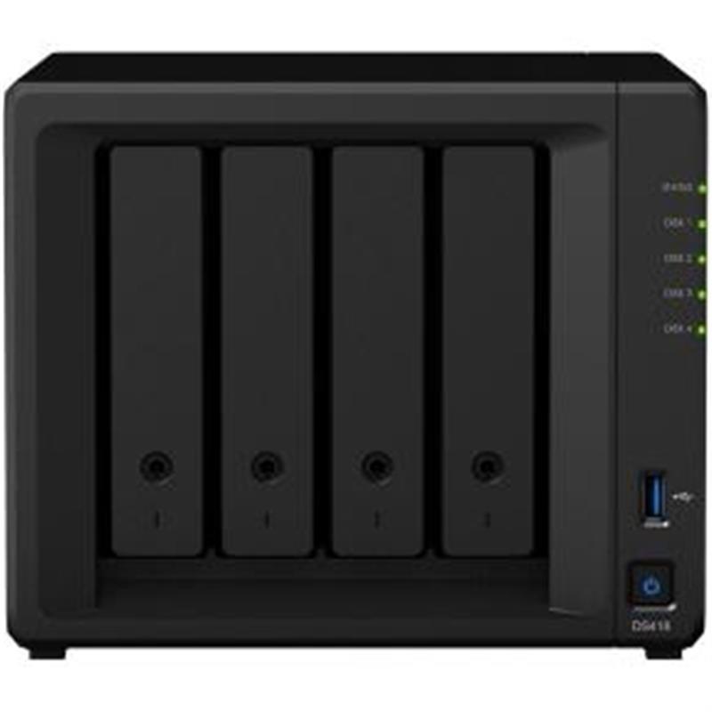 Synology DiskStation data-opslag-server RTD1296 Ethernet LAN Mini Tower Zwart NAS