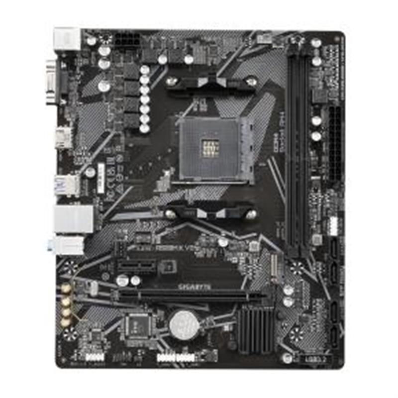 Gigabyte A520M K V2 moederbord AMD A520 Socket AM4 micro ATX