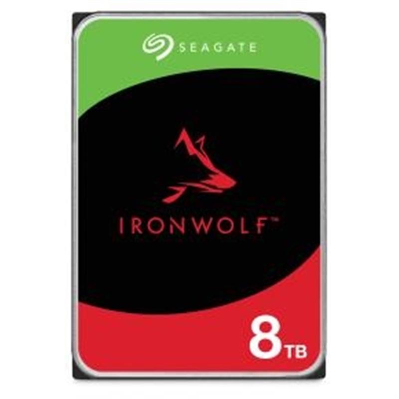 Seagate IronWolf ST8000VN002 interne harde schijf 3.5"" 8000 GB SATA III