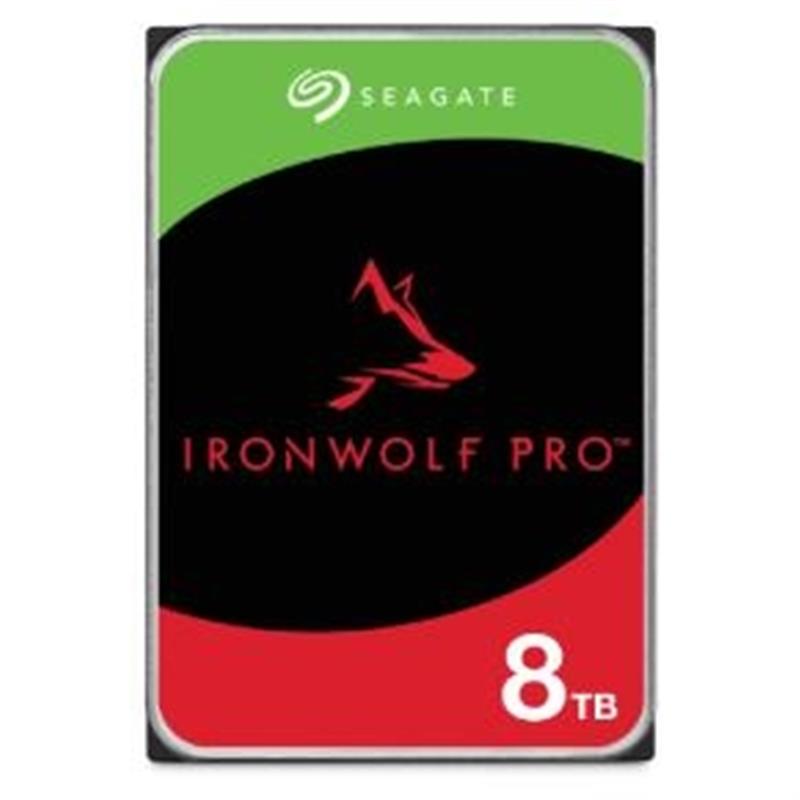 Seagate IronWolf Pro ST8000NT001 interne harde schijf 3.5"" 8 TB