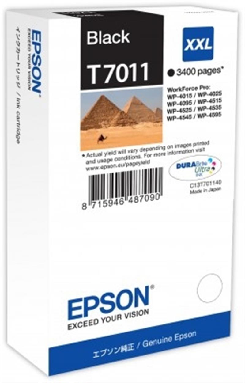 Epson Ink Cartridge XXL Black 3.4k