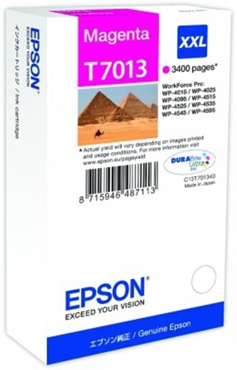 Epson Ink Cartridge XXL Magenta 3.4k