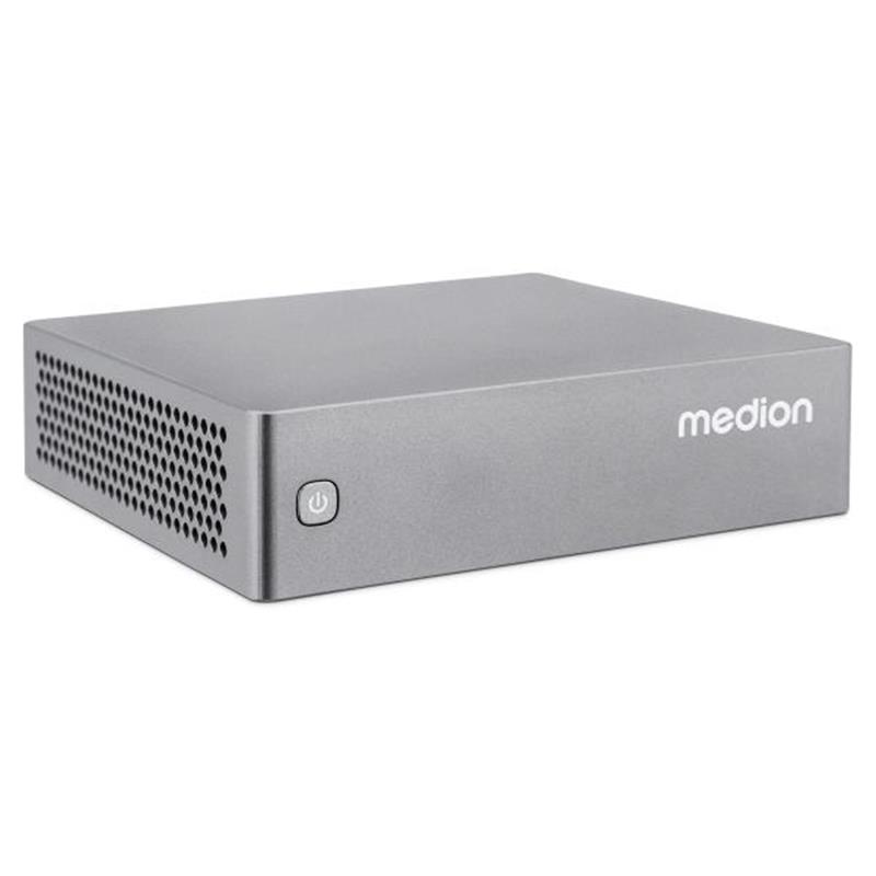 MEDION S06 MD35315 Intel® Core™ i3 i3-1315U 8 GB DDR4-SDRAM 512 GB SSD Mini PC Zilver