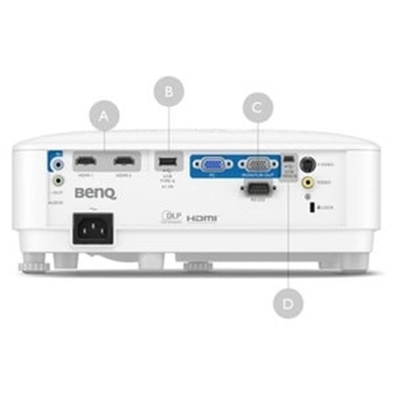 BenQ MX560 beamer/projector Projector met normale projectieafstand 4000 ANSI lumens DLP XGA (1024x768) Wit