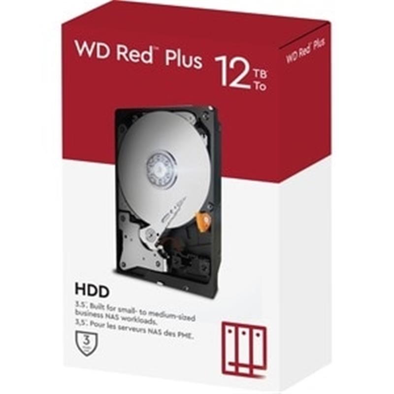 WD Red Plus 12TB SATA 6Gb s 3 5inch HDD