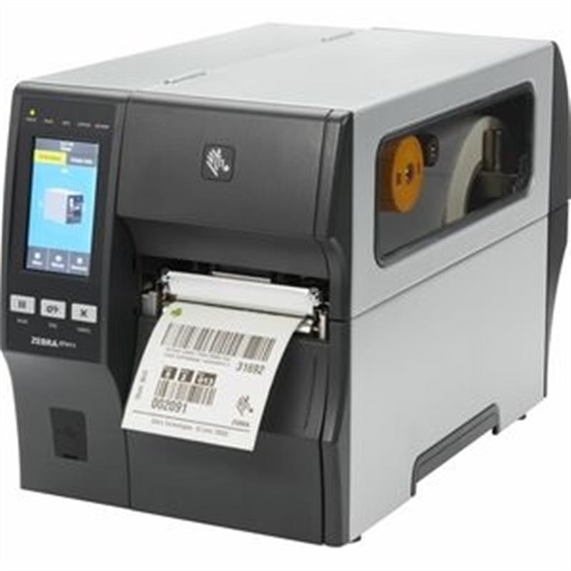ZT411 Industrieel Thermische transfer printer - Labels - USB - Serieel - Bluetooth - 600 dpi - 508 mm Label Length