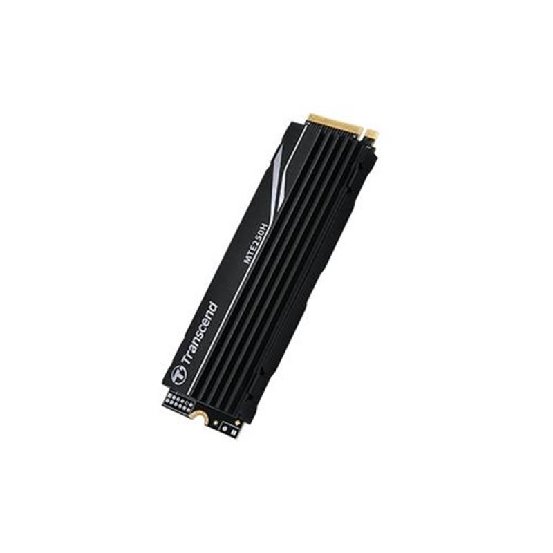 Transcend MTE250H SSD 1TB M 2 2280 PCIe Gen4x4 NVMe 3D TLC DRAM heatsink