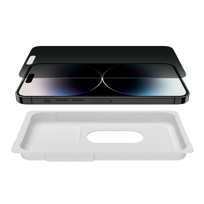 Belkin ScreenForce Doorzichtige schermbeschermer Apple 1 stuk(s)