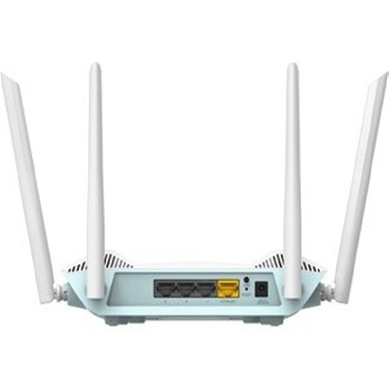 D-Link AX1500 R15 draadloze router Gigabit Ethernet Dual-band (2.4 GHz / 5 GHz) Wit