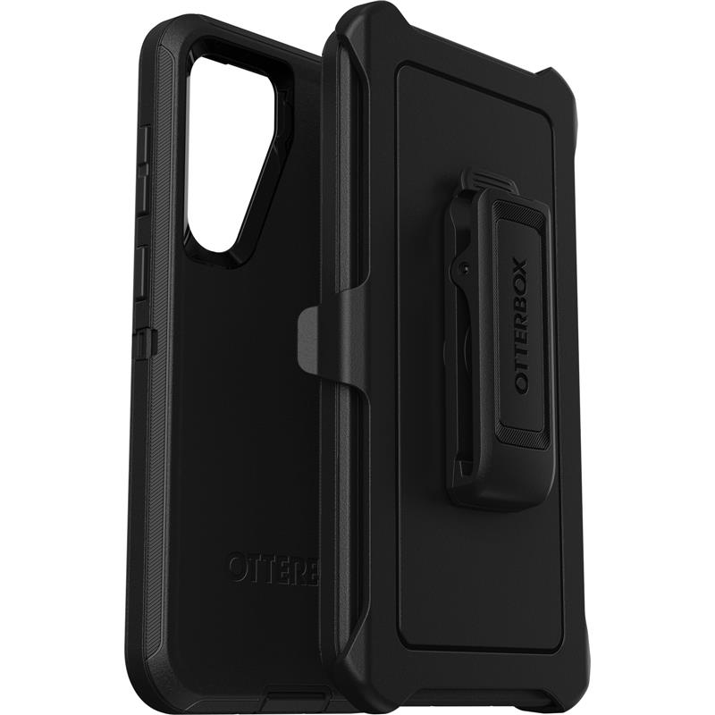 OtterBox Defender Case voor Galaxy S23+ , Schokbestendig, Valbestendig, Ultra-robuust, Beschermhoes, 4x Getest volgens Militaire Standaard, Zwart