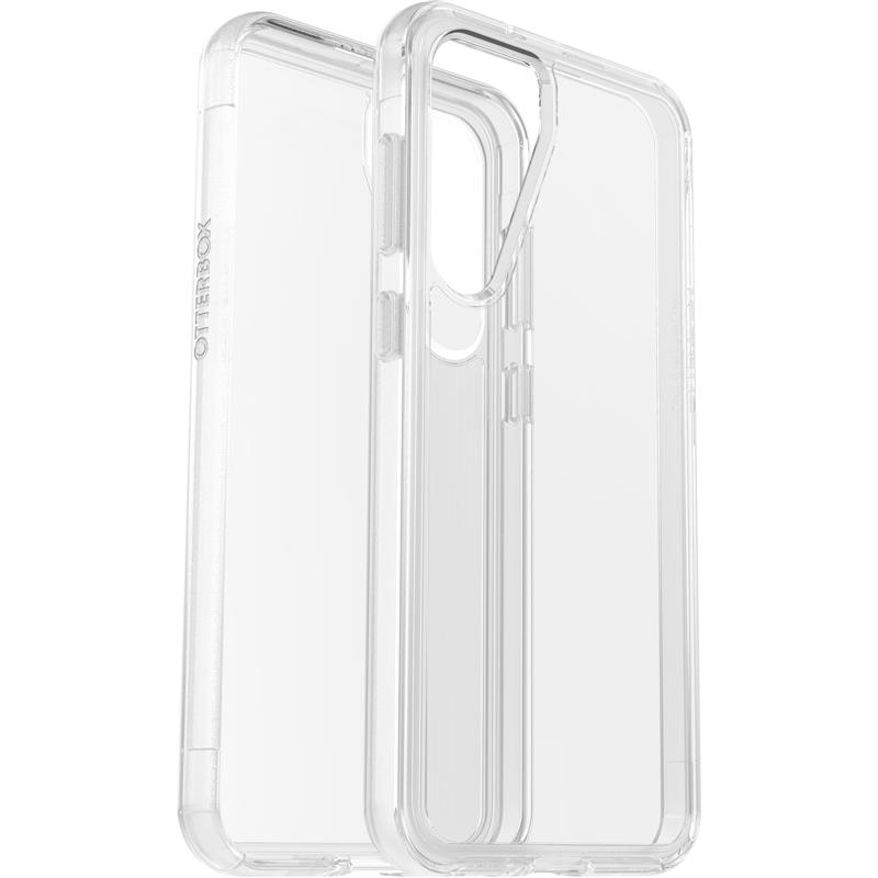 OtterBox Symmetry Clear Case voor Galaxy S23+ , Schokbestendig, Valbestendig, Dunne beschermende hoes, 3x getest volgens militaire standaard, Antimicr