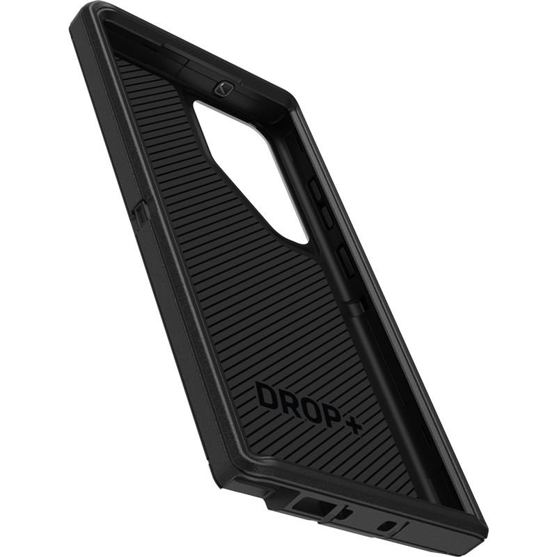 OtterBox Defender Case voor Galaxy S23 Ultra, Schokbestendig, Valbestendig, Ultra-robuust, Beschermhoes, 4x Getest volgens Militaire Standaard, Zwart