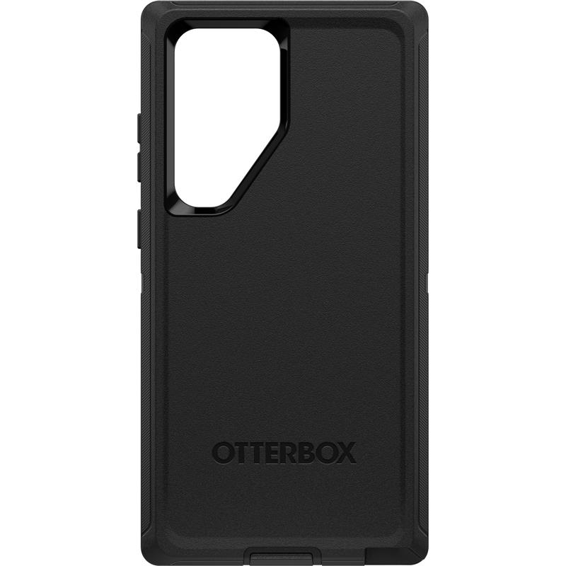 OtterBox Defender Case voor Galaxy S23 Ultra, Schokbestendig, Valbestendig, Ultra-robuust, Beschermhoes, 4x Getest volgens Militaire Standaard, Zwart