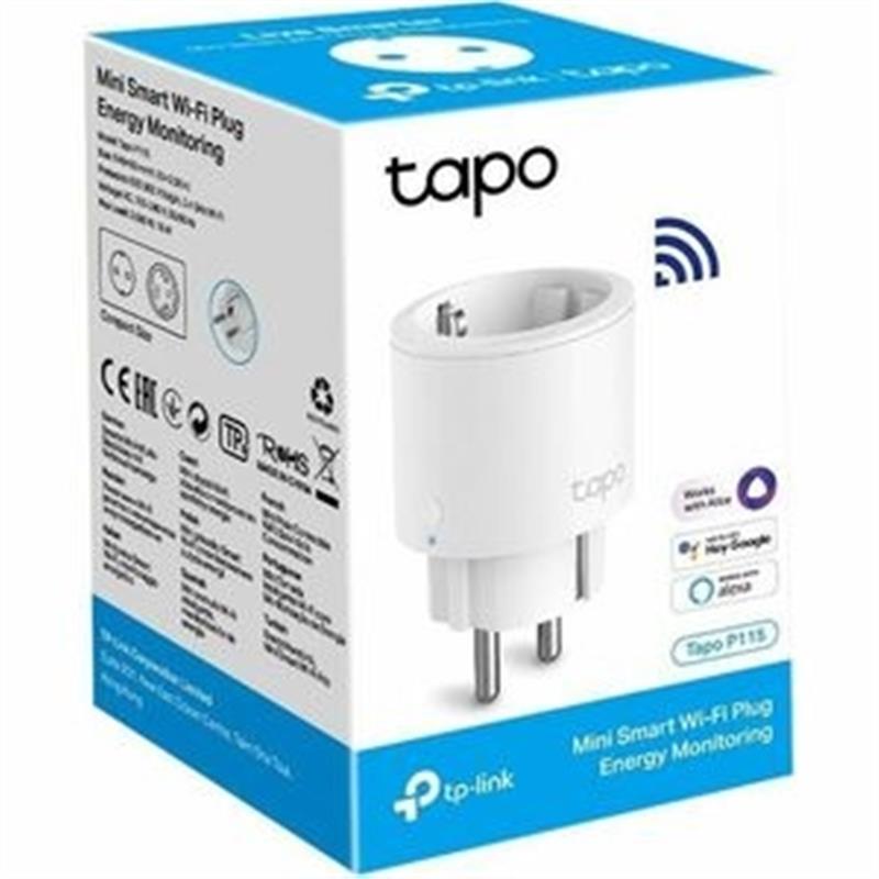 TP-Link Tapo P115 smart plug 3680 W Wit