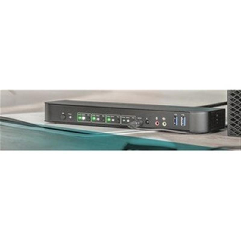 KVM Switch 4-Port 4K60Hz 4 x DP in 1 x DP HDMI out