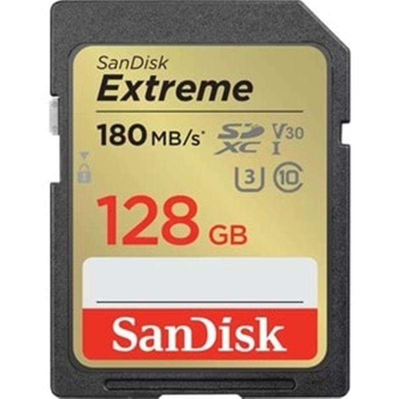Extreme 128GB SDHC Memory Card 180MB s 1