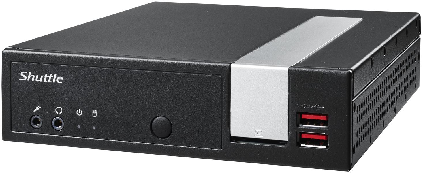 Shuttle Barebone DL20NV2 Black Celeron N4505 Intel Jasper Lake