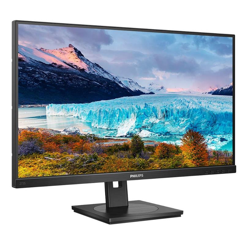 Philips S Line 273S1/00 computer monitor 68,6 cm (27"") 1920 x 1080 Pixels Full HD LCD Zwart