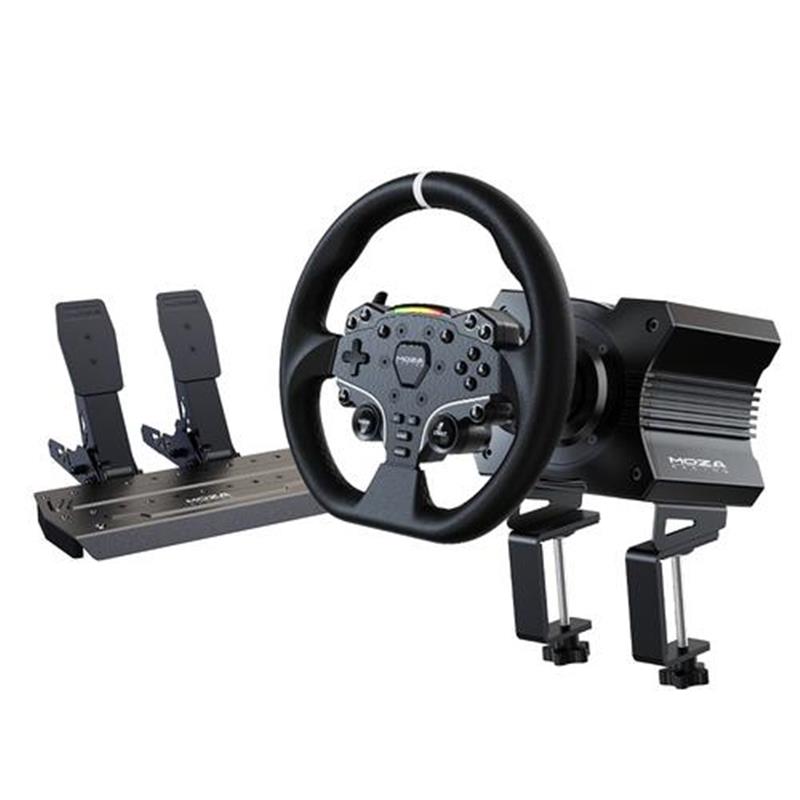 MOZA game controller Zwart Stuurwiel pedalen PC