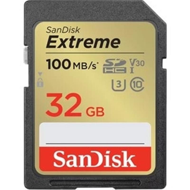 Extreme 32GB Memory Card up to 100MB s 1