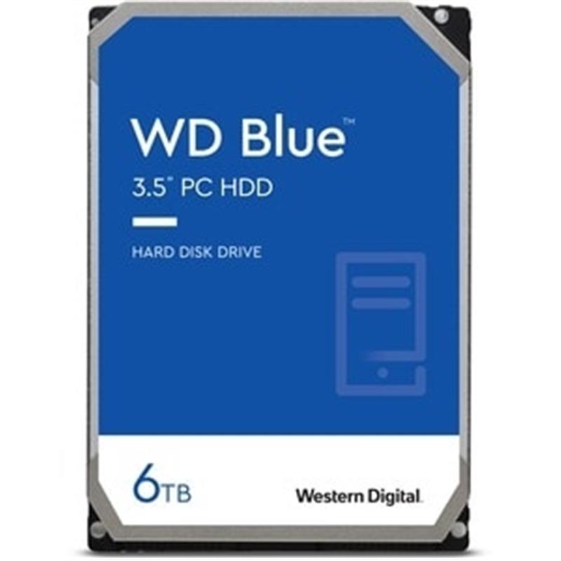 WD HD3.5 SATA3 6TB WD60EZAX / 5.4k Blue (Di)