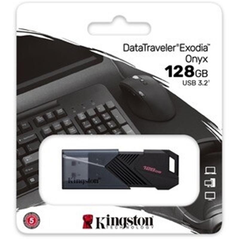 KINGSTON 128GB DataTraveler Exodia Onyx