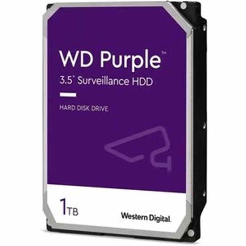 Western Digital WD Purple 1TB 3 5 SATA3 6GB s 64 MB 180 MB s 3 38 W