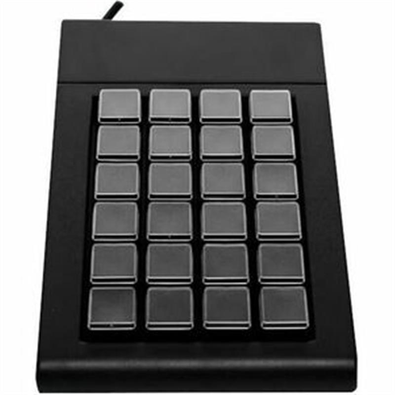 Programmable 24 Keys Matrix Keyboard | AK-100-UW-B/24