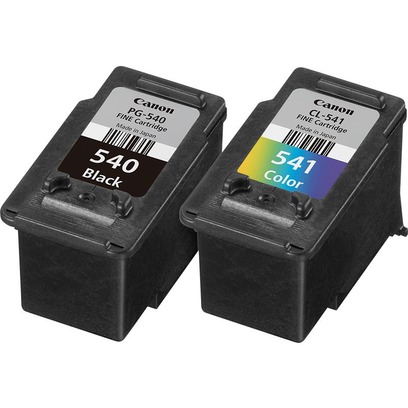 Canon PG-540/CL-541 inktcartridge 2 stuk(s) Origineel Normaal rendement Zwart, Cyaan, Magenta, Geel