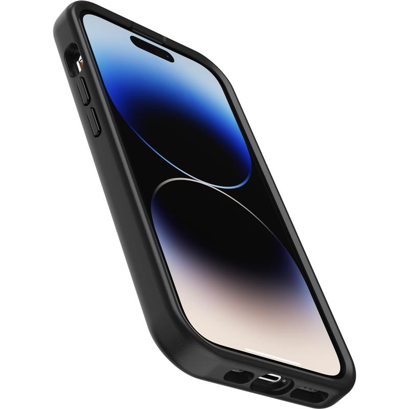 OtterBox OtterGrip Symmetry hoes voor iPhone 14 Pro Max voor MagSafe, valbestendig, beschermhoes met ingebouwde grip, 3x getest volgens militaire stan