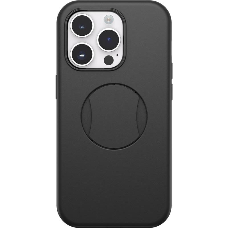 OtterBox OtterGrip Symmetry hoes voor iPhone 14 Pro Max voor MagSafe, valbestendig, beschermhoes met ingebouwde grip, 3x getest volgens militaire stan