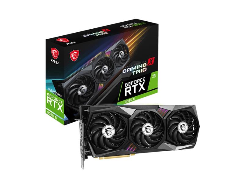 MSI GeForce RTX 3060 Ti GAMING X TRIO 8GD6X NVIDIA 8 GB GDDR6X