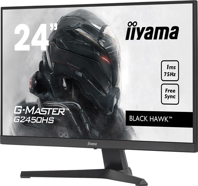 iiyama G-MASTER G2450HS-B1 computer monitor 60,5 cm (23.8"") 1920 x 1080 Pixels Full HD LED