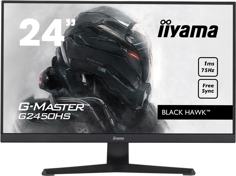 iiyama G-MASTER G2450HS-B1 computer monitor 60,5 cm (23.8"") 1920 x 1080 Pixels Full HD LED